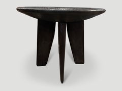 Andrianna Shamaris Mid Century Couture Espresso Stained Table