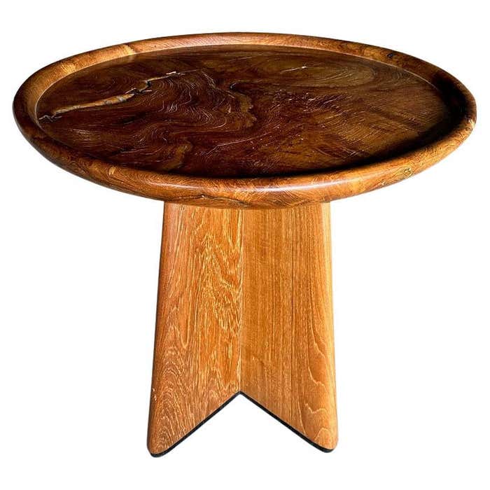 Andrianna Shamaris Mid Century Couture Large Side Table or Entry Table ...