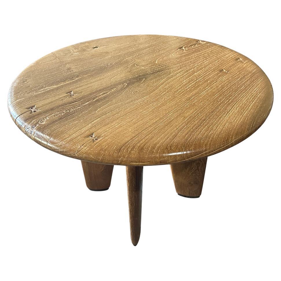 Andrianna Shamaris Mid Century Couture Round Table  For Sale
