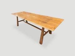 Andrianna Shamaris Midcentury Couture Teak Wood Dining Table