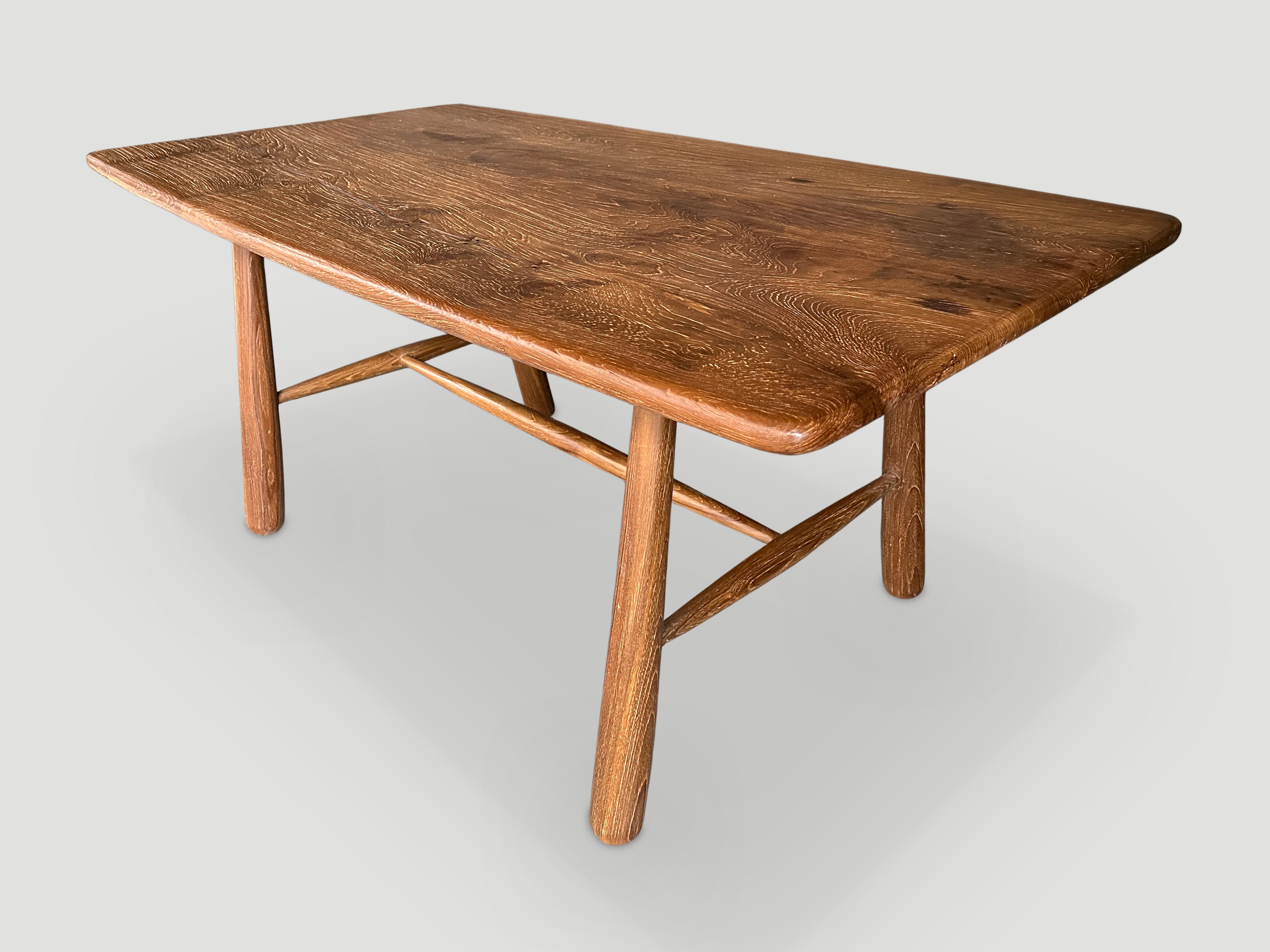 Introducing the midcentury Couture Collection. Furniture constructed by hand from start to finish. Impressive single slab of teak wood taken from my finest collection is hand carved and bevelled on the sides to produce this impressive dining table