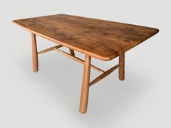 Midcentury Couture Teak Wood Dining Table or Desk