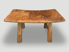 Andrianna Shamaris Mid-Century Couture Wabi Sabi Bench