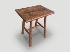 Andrianna Shamaris Mid-Century Couture Wabi Sabi Side Table