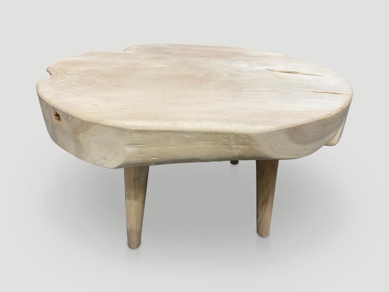 Andrianna Shamaris Mid-Century Style Organic Coffee Table In Excellent Condition In New York, NY