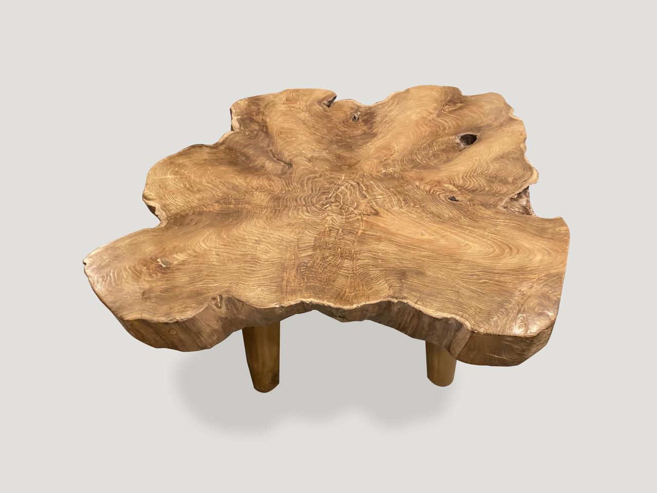 Andrianna Shamaris Mesa de centro de una losa de estilo de mediados de siglo Siglo XXI y contemporáneo en venta