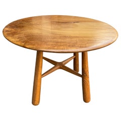 Andrianna Shamaris Midcentury Couture Single Slab Teak Wood Table Andrianna Shamaris Midcentury Couture Single Slab Teak Wood Table