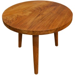 Andrianna Shamaris Midcentury Style Teak Wood Side Table