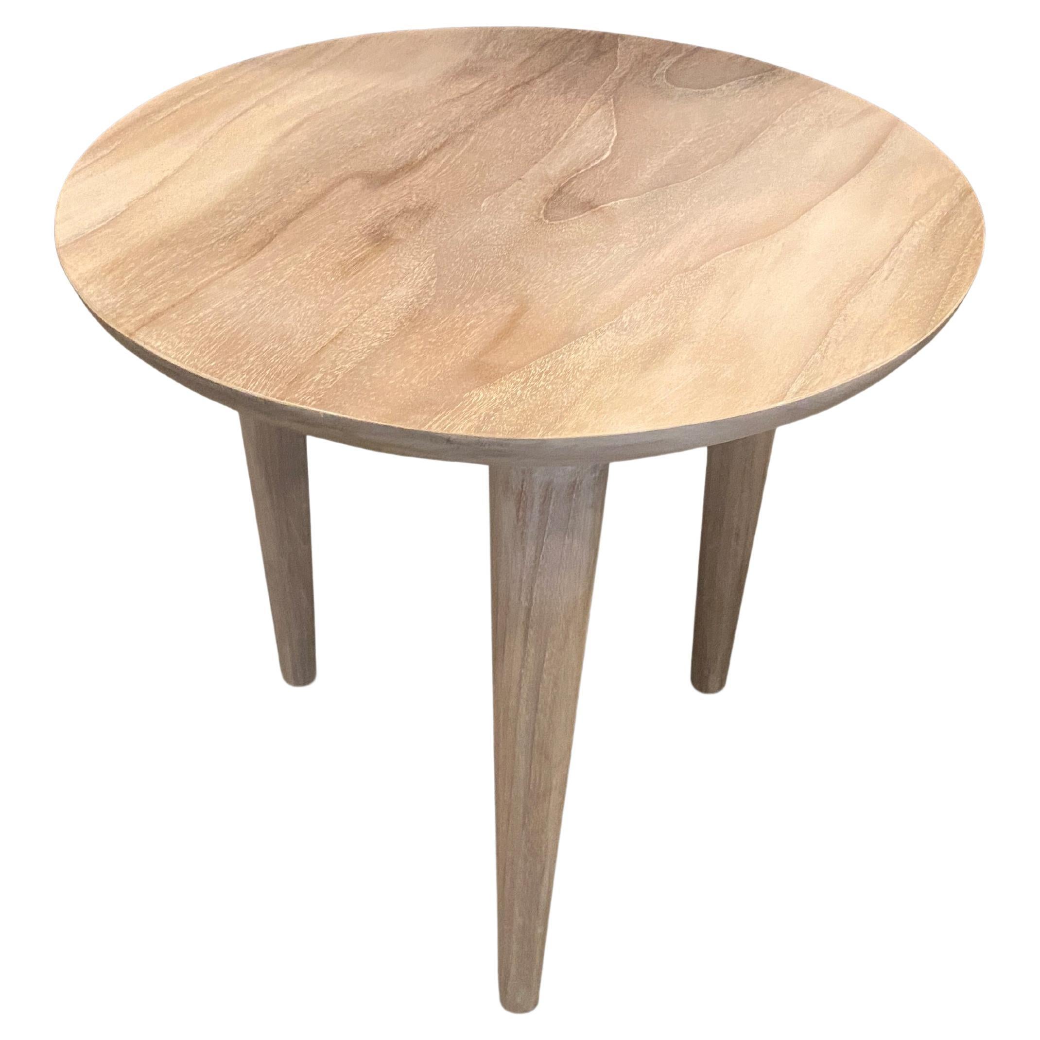 Andrianna Shamaris Minimalist Bevelled Side Table