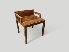 Andrianna Shamaris Sedia minimalista in Wood