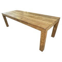 Andrianna Shamaris Modern Teak Wood Dining Table