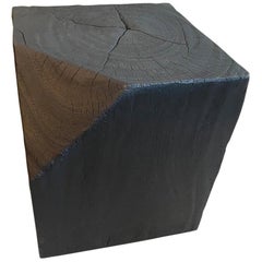 Andrianna Shamaris Modular Charred Side Table