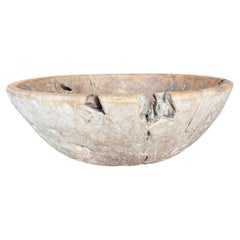 Andrianna Shamaris Monumental Rare Ancient Teak Sculptural Container