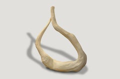 Andrianna Shamaris Organic Teak Wood Circle Sculpture