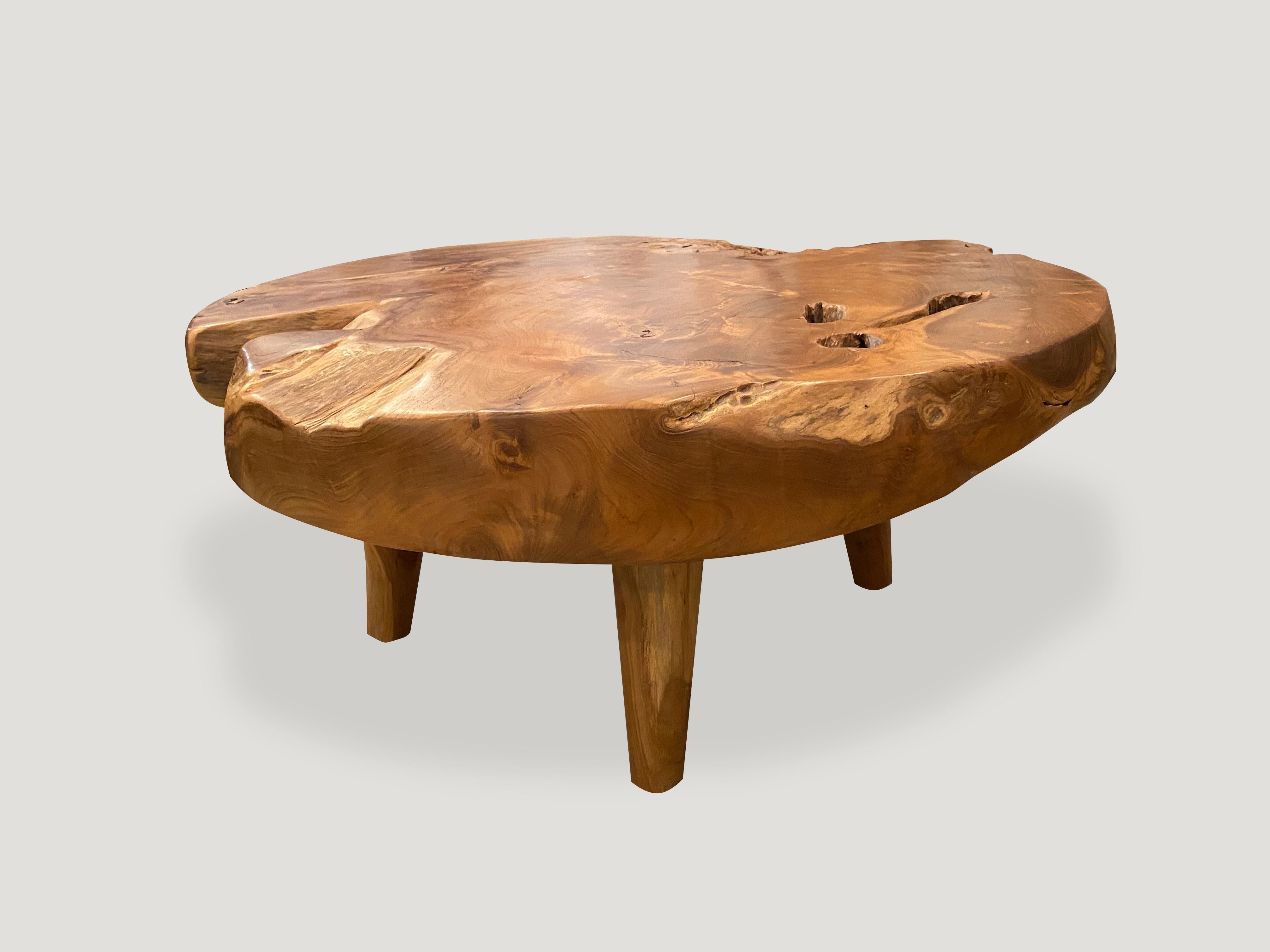 round organic coffee table