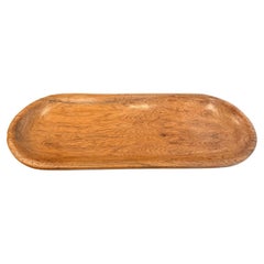 Andrianna Shamaris Oval Teak Wood Platter
