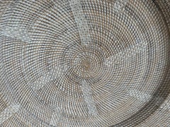 Andrianna Shamaris Oversized Hand Woven Rattan Platter
