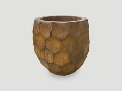 Andrianna Shamaris Palm Wood Container