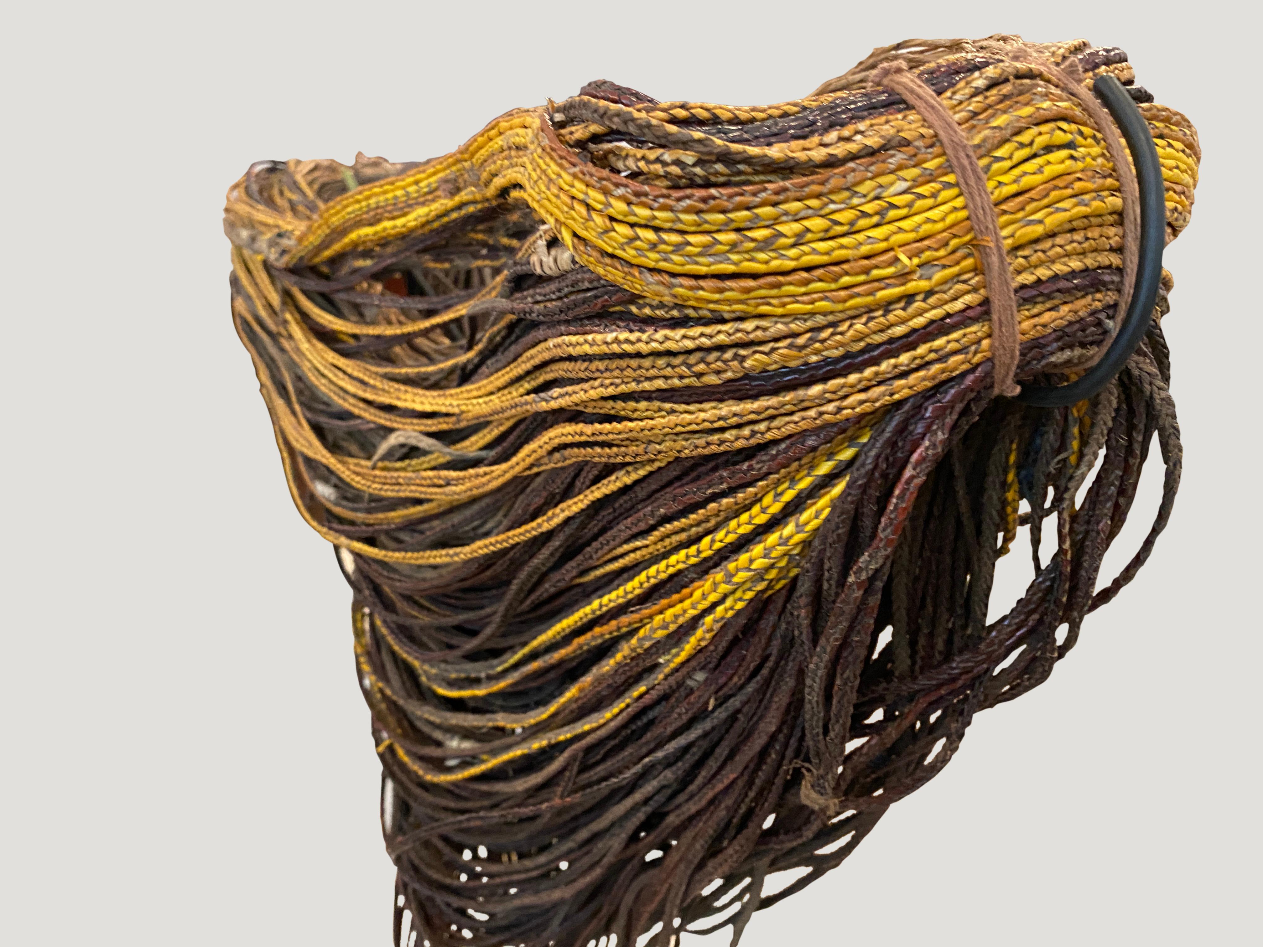 Andrianna Shamaris Papua Orchard Skirt Made From Orchard Bark In Excellent Condition In New York, NY