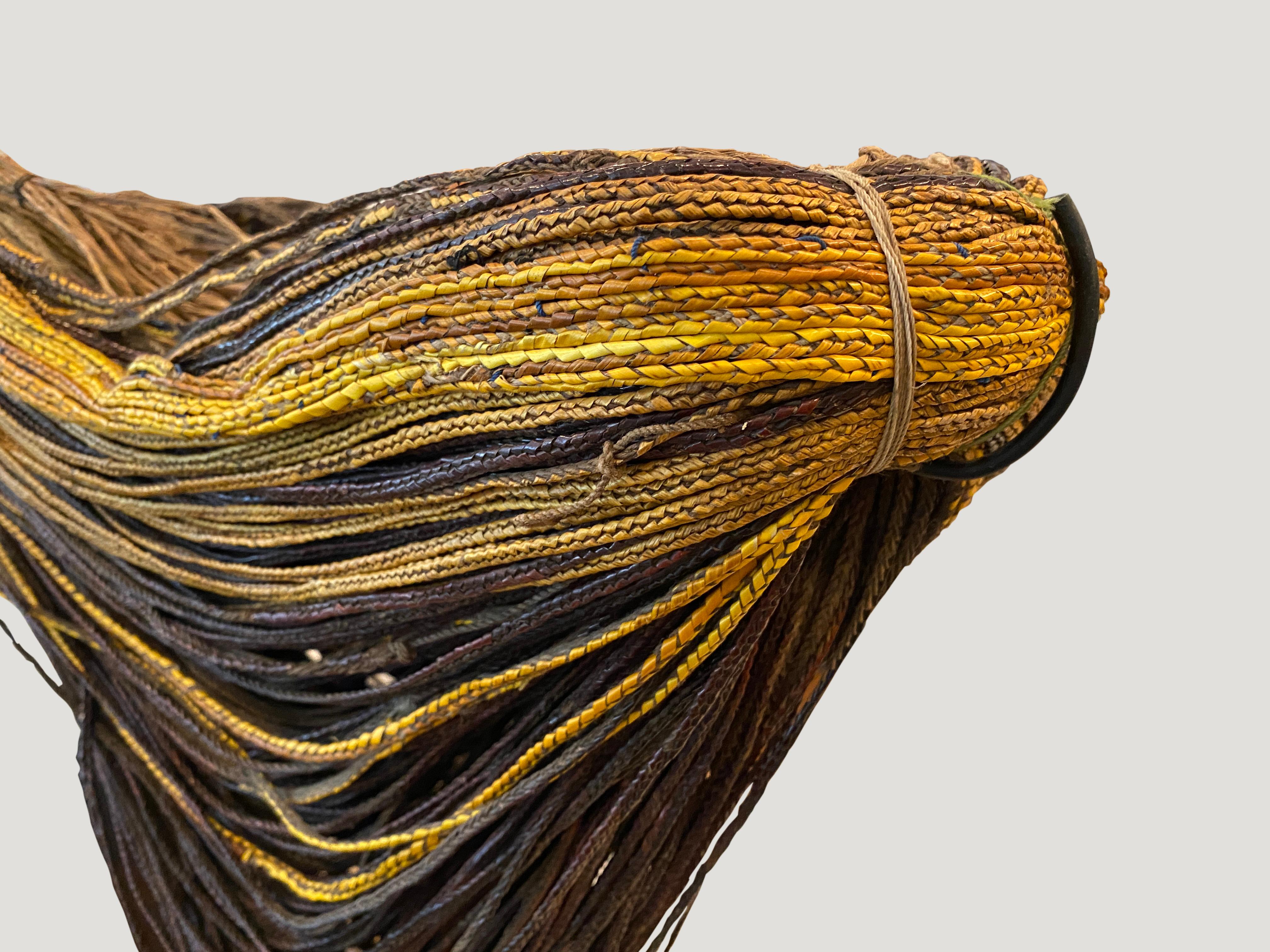 Mid-20th Century Andrianna Shamaris Papua Orchard Skirt Made From Orchard Bark