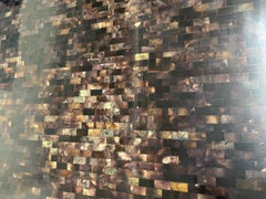 Andrianna Shamaris Pen Shell Inlaid Parsons Table