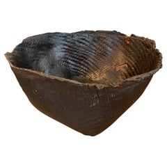 Andrianna Shamaris Polished Buffalo Hide Container