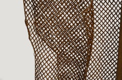 Rare Antique Bamboo Wood Vest