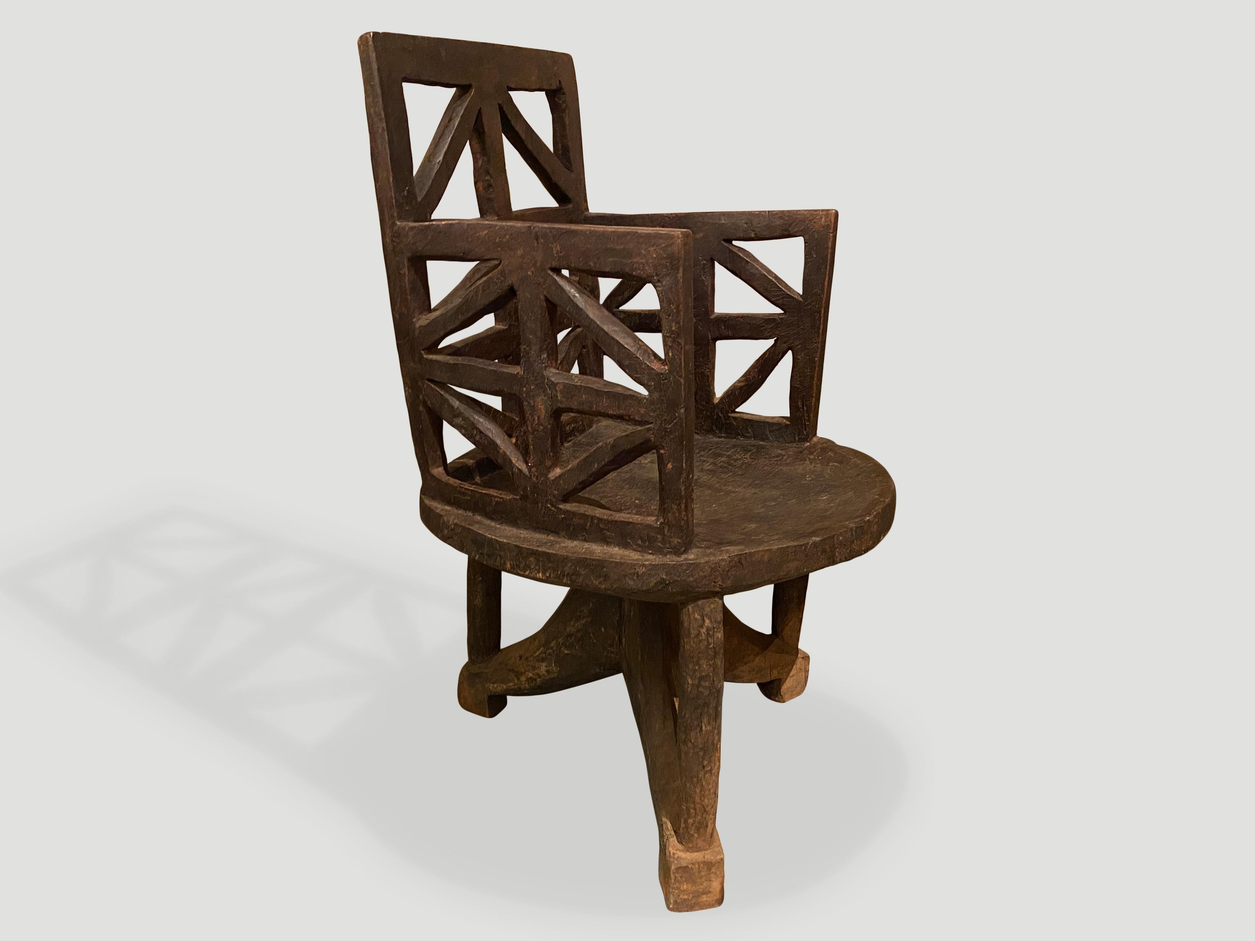 Tribal Rare Antique Ethiopian Chair
