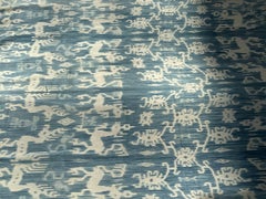 Rare Bold Indigo Sumba Textile