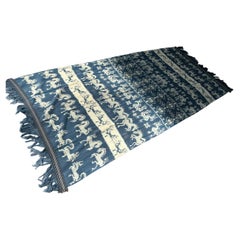 Antique Rare Bold Indigo Sumba Textile