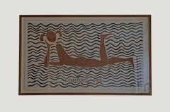 Andrianna Shamaris Rare Courrèges Scarf Framed