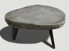 Andrianna Shamaris River Stone Side Table