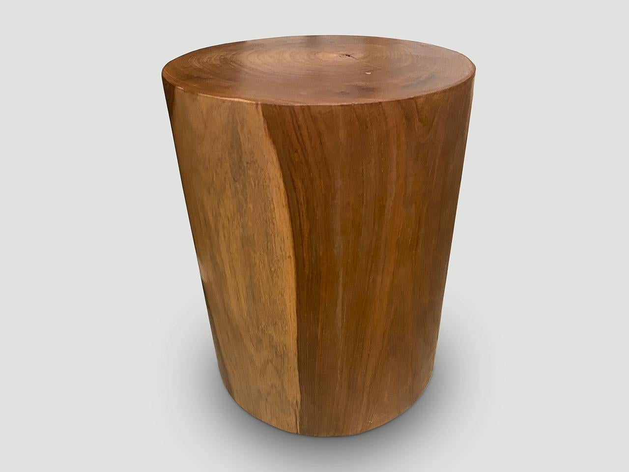 Andrianna Shamaris Rosewood Side Table In Excellent Condition In New York, NY