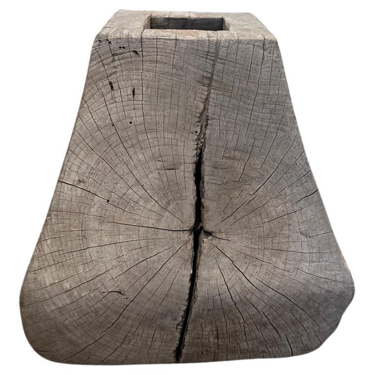 Sculptural Antique Column Base For Sale