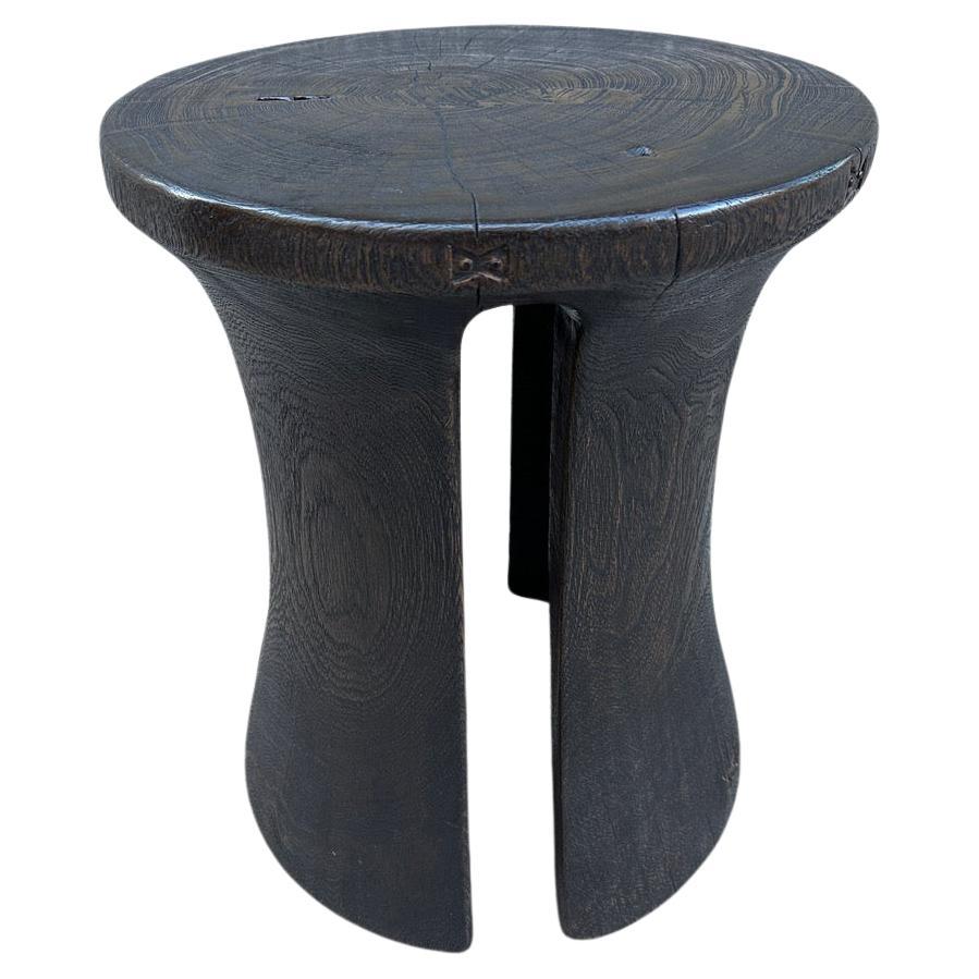 Andrianna Shamaris Sculptural Side Table or Stool