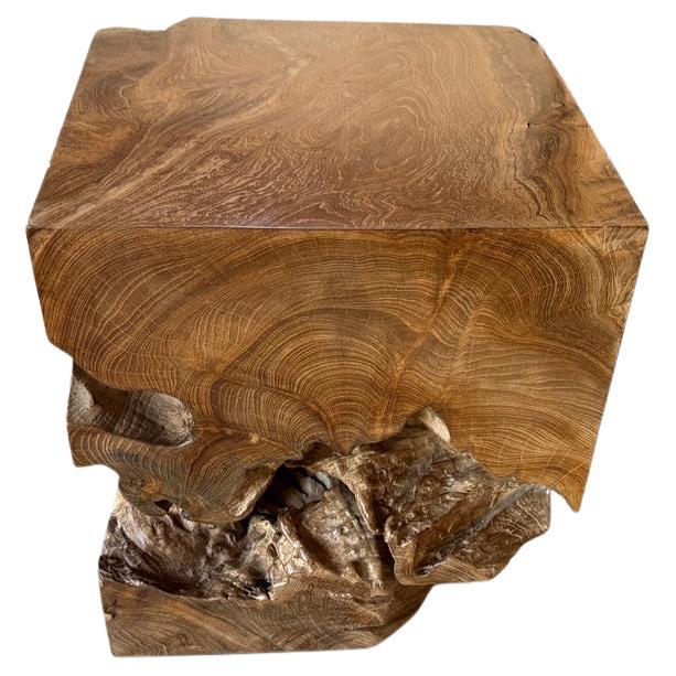 Tavolino scultoreo in Wood di Andrianna Shamaris