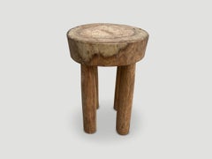 Andrianna Shamaris Senufo Side Table or Stool From Côte d’Ivoire