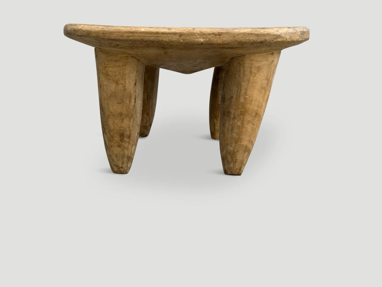 Ivorian Andrianna Shamaris Senufo Side Table or Stool From Côte d’Ivoire For Sale