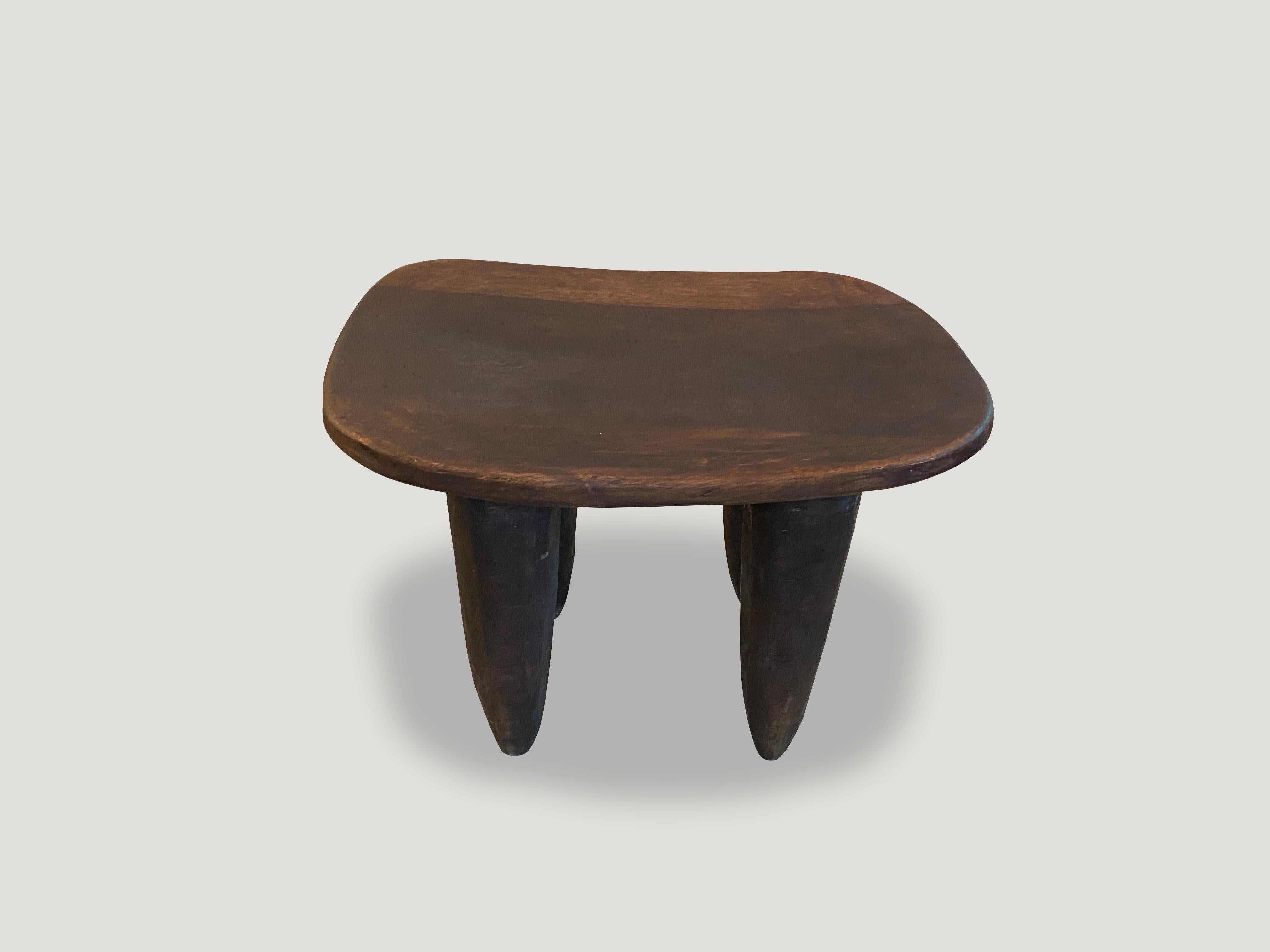 Ivorian Andrianna Shamaris Senufo Stool or Bench from Cote d'Ivoire