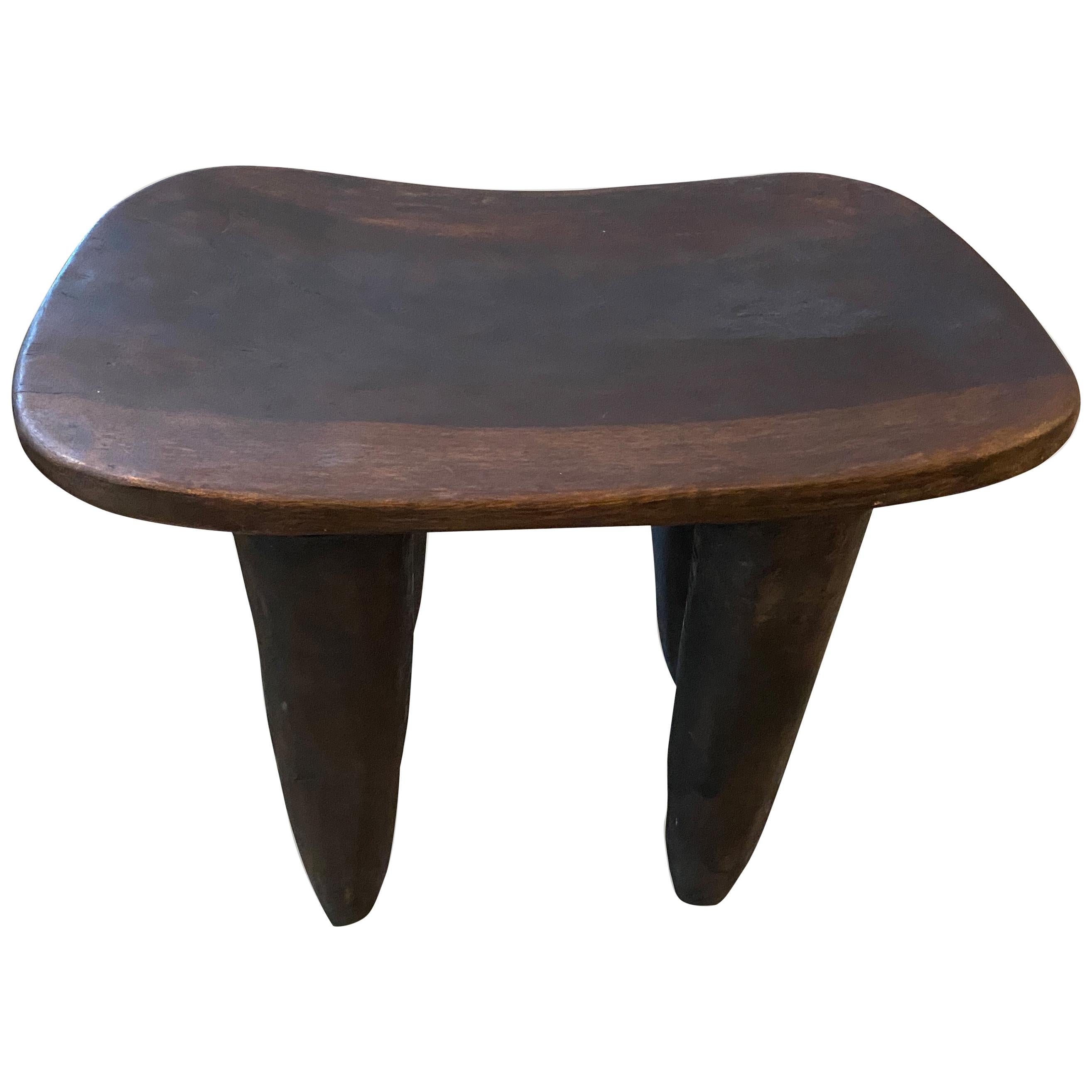 Andrianna Shamaris Senufo Stool or Bench from Cote d'Ivoire