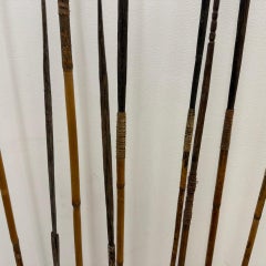 Andrianna Shamaris Set of Antique Spears on Stand