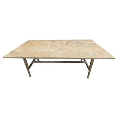 Andrianna Shamaris Shell Inlay Dining Table