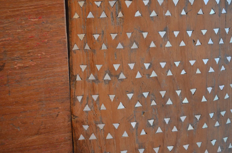 Andrianna Shamaris Shell Inlay Mirror For Sale at 1stDibs