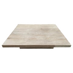 Table basse en bois de teck Andrianna Shamaris, signature de St. Barts