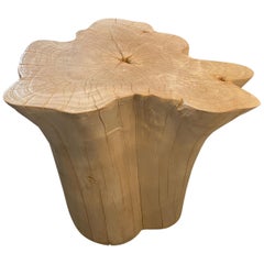 Andrianna Shamaris St. Barts Bleached Teak Wood Side Table Andrianna Shamaris St. Barts Bleached Teak Wood Side Table
