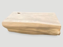 Andrianna Shamaris St. Barts Reclaimed Teak Wood Coffee Table or Bench