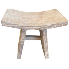 Andrianna Shamaris St. Barts Teak Wood Bench