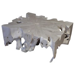 Andrianna Shamaris St. Barts Teak Wood Coffee Table