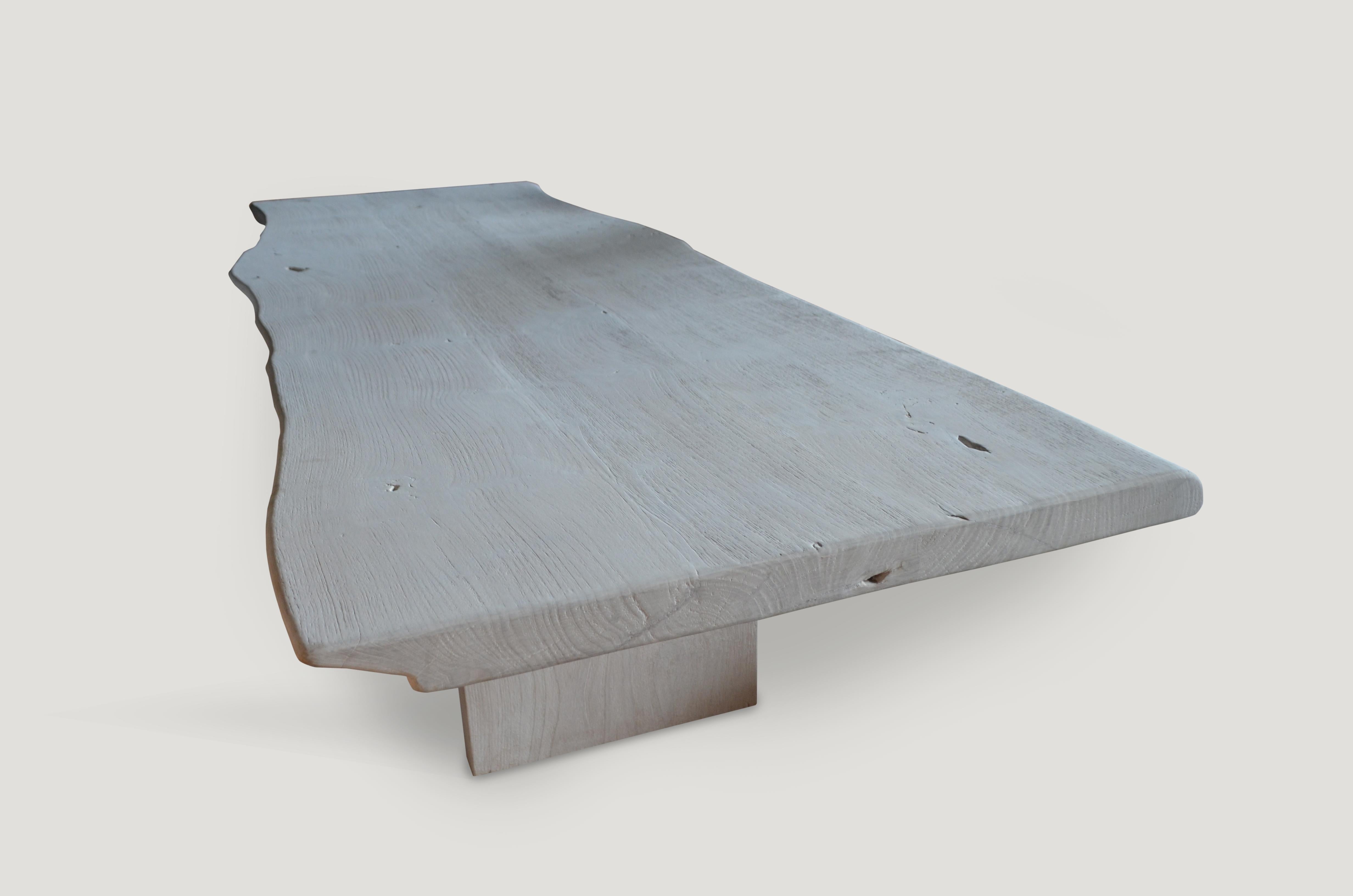 XXIe siècle et contemporain Table de salle à manger Andrianna Shamaris St. Barts en bois de teck en vente