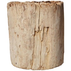 Andrianna Shamaris St. Barts Teak Wood Erosion Table Base